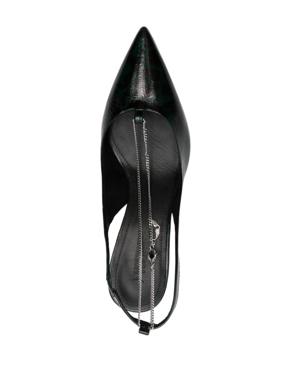 First Night Court 68mm leather pumps - 4