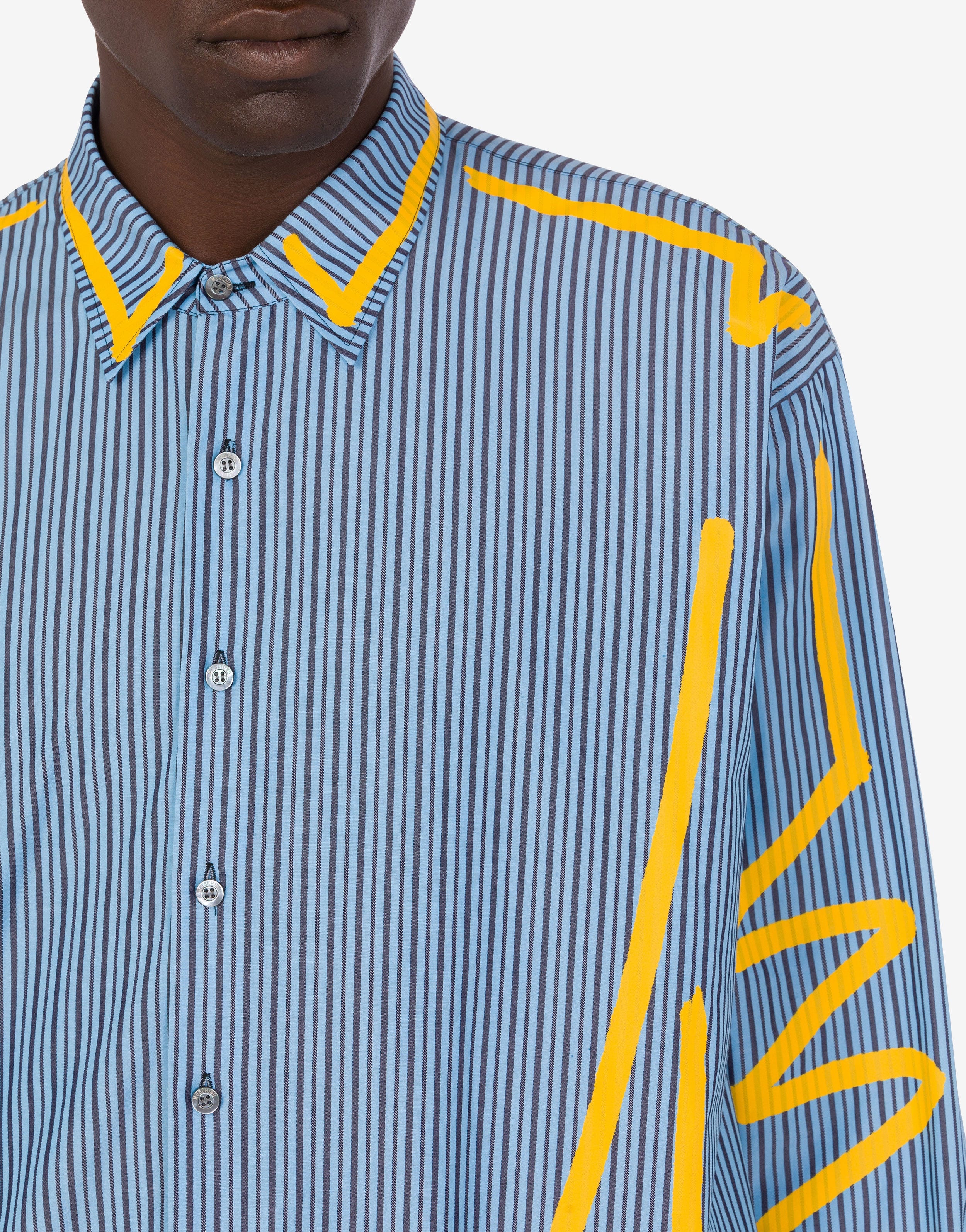 SQUIGGLES STRIPED POPLIN SHIRT - 4
