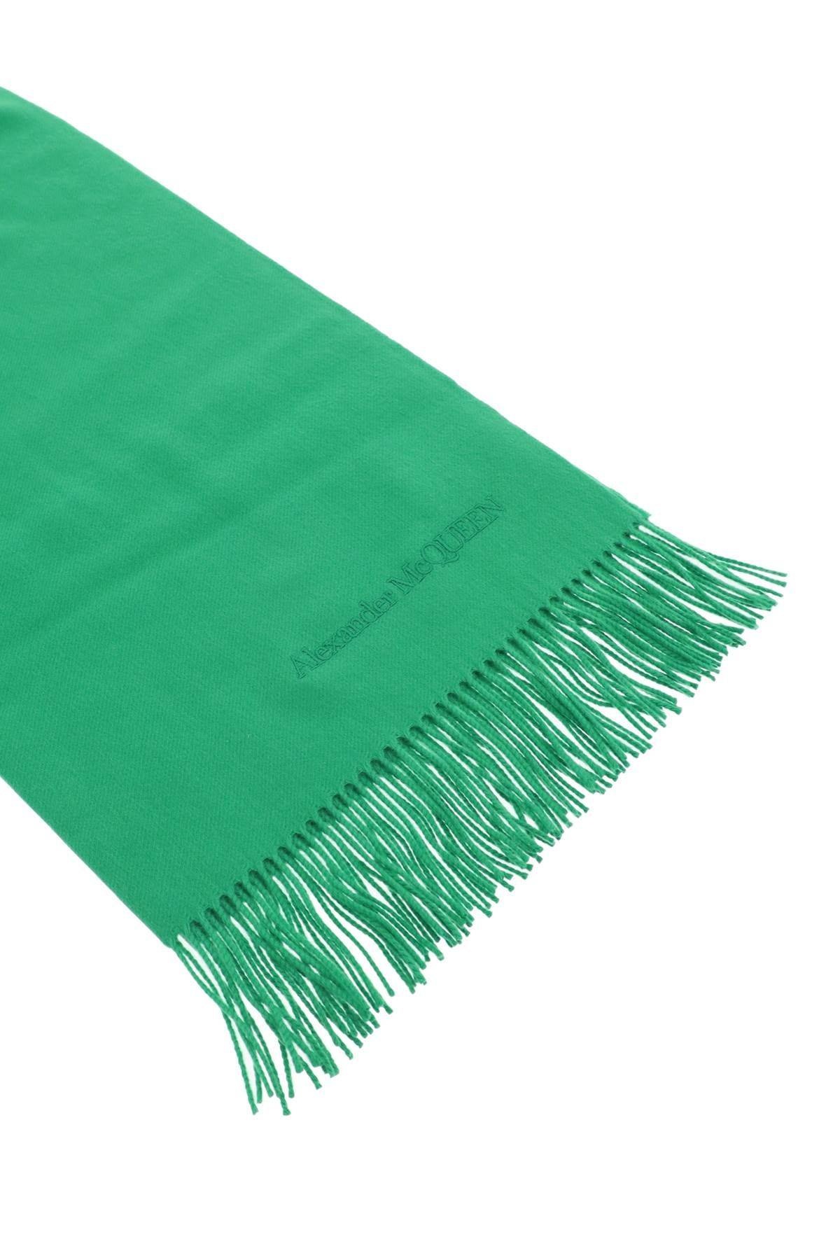 CASHMERE SCARF WITH EMBROIDERY - 4