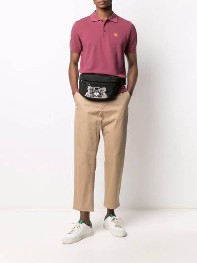 KENZO tiger-motif embroidered belt bag outlook