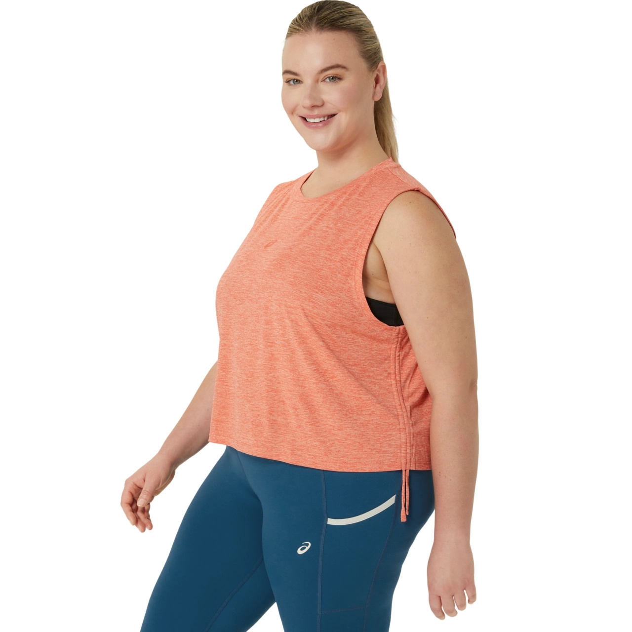 NAGINO FLEX HEATHER SLEEVELESS TOP - 8