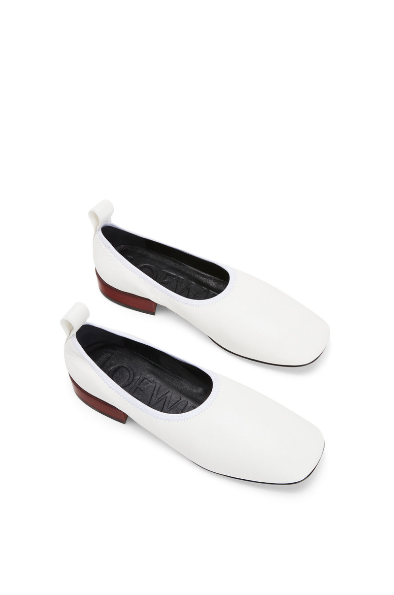 Soft ballerina in lambskin 3