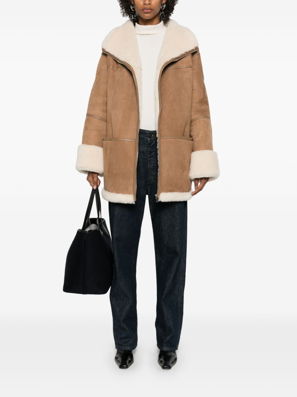 Signature shearling jacket - 2