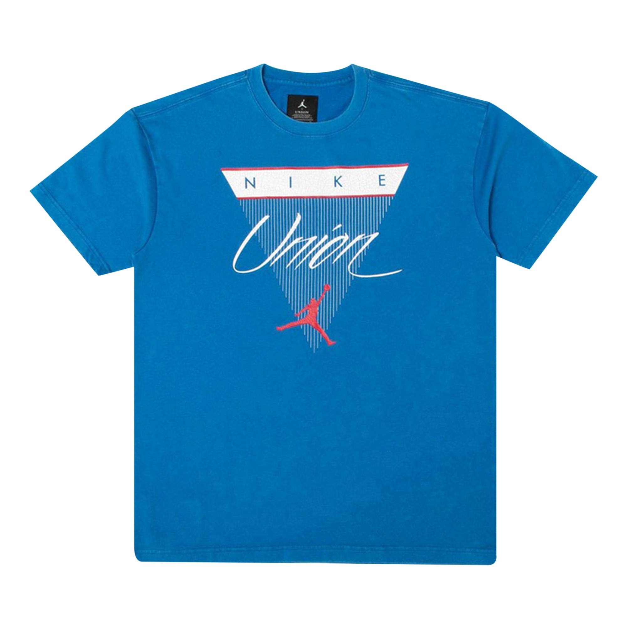 Air Jordan x Union NRG Vault Flight Triangle Tee 'Blue' - 1