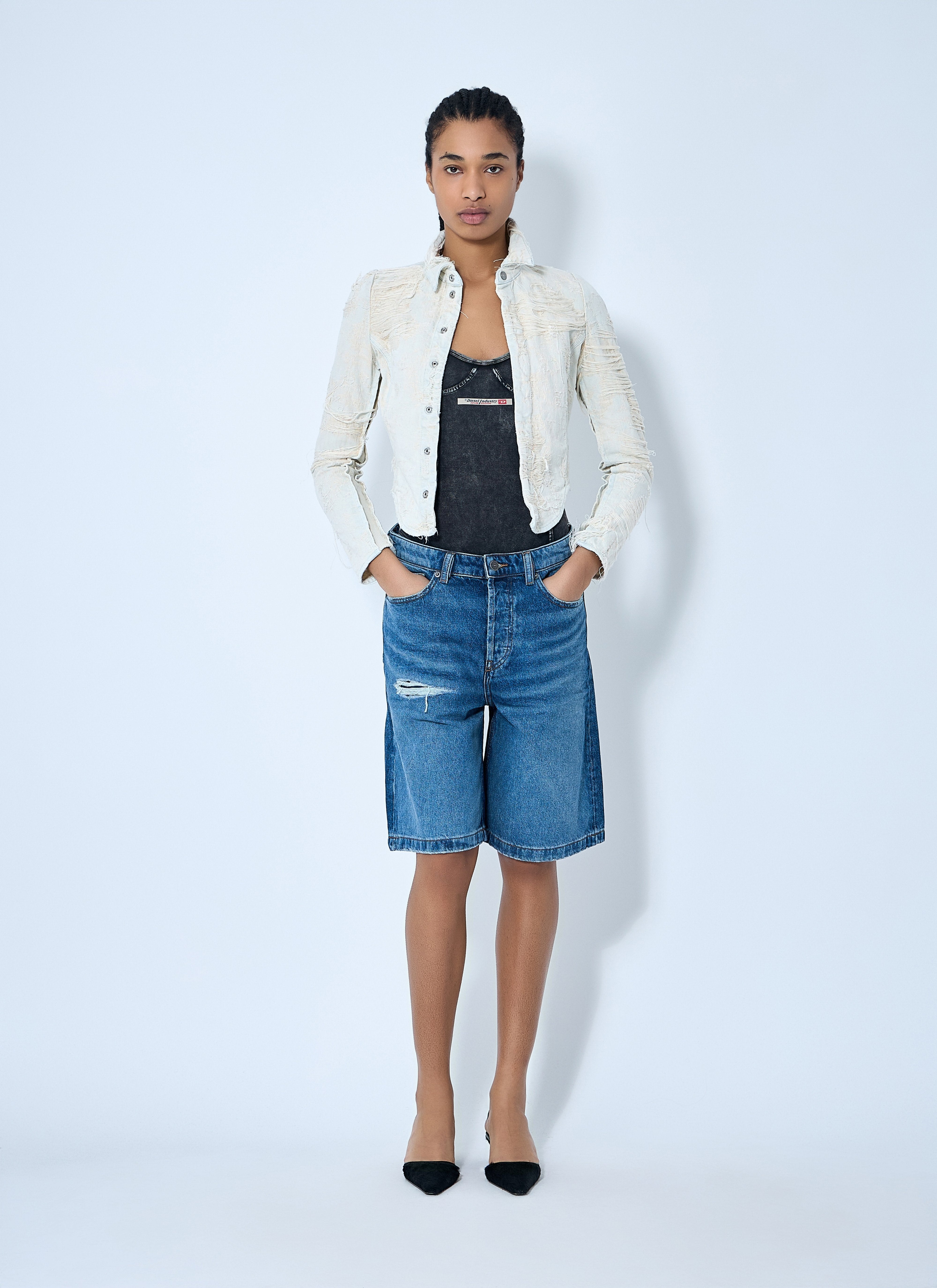 Diesel Women De-Sire-Shorts - 2