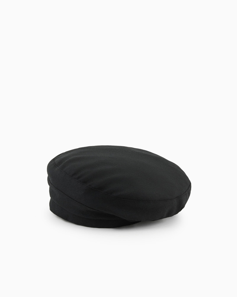 GIORGIO ARMANI Mohair and silk beret outlook