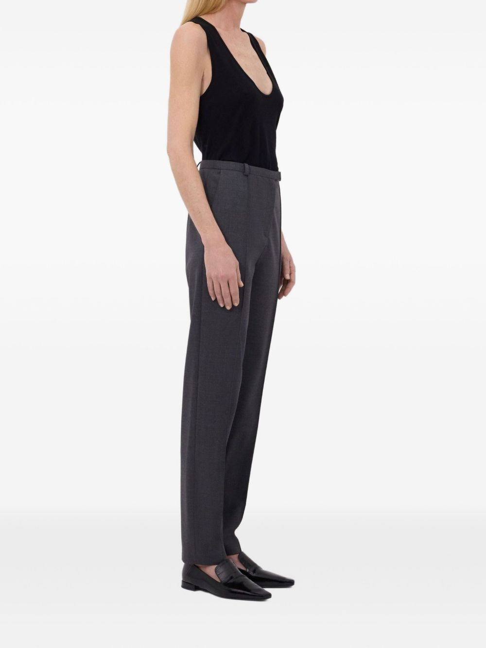 Malka pleat-front fitted trousers - 3