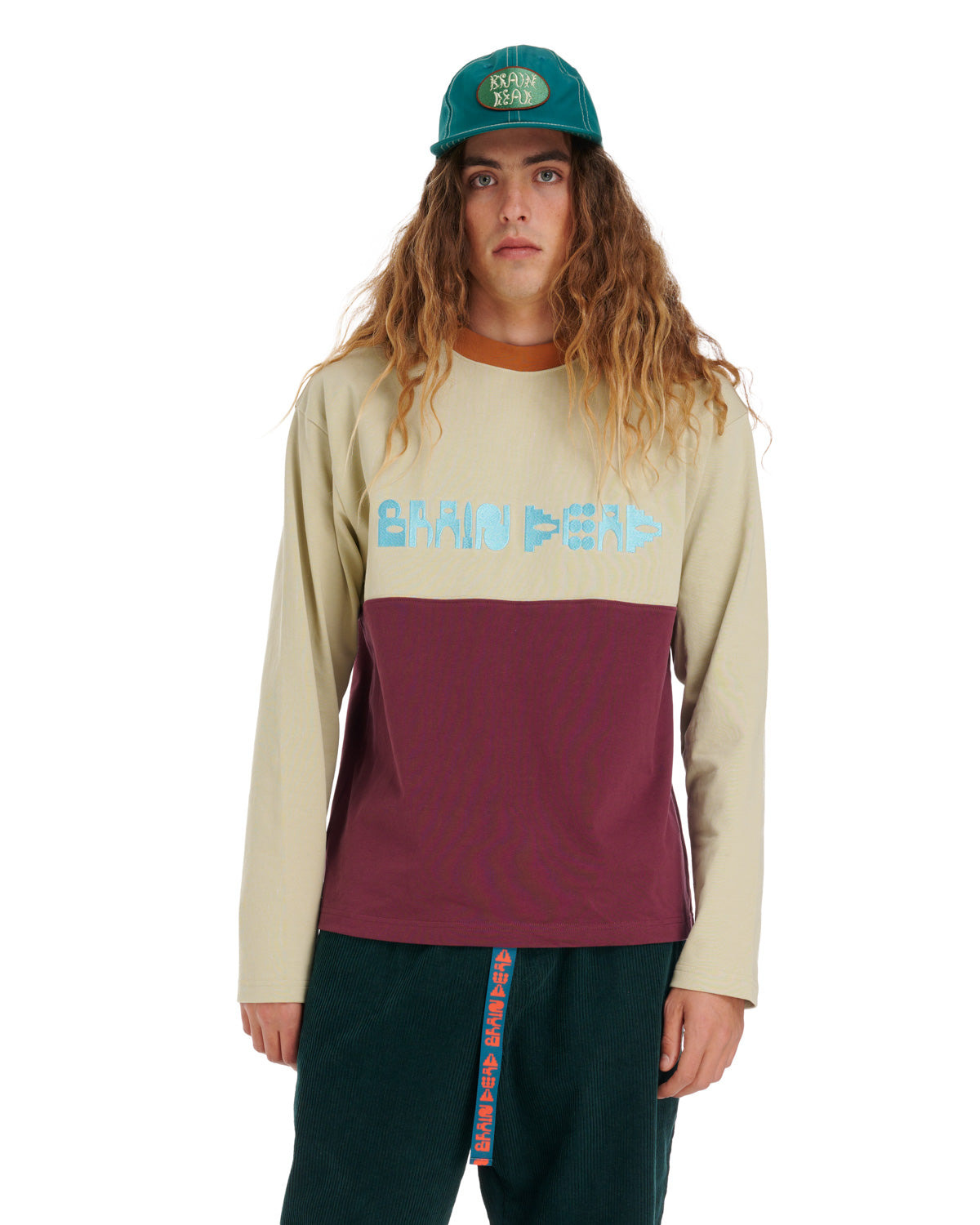 Gastromaniac Long Sleeve Football Shirt- Tan - 4