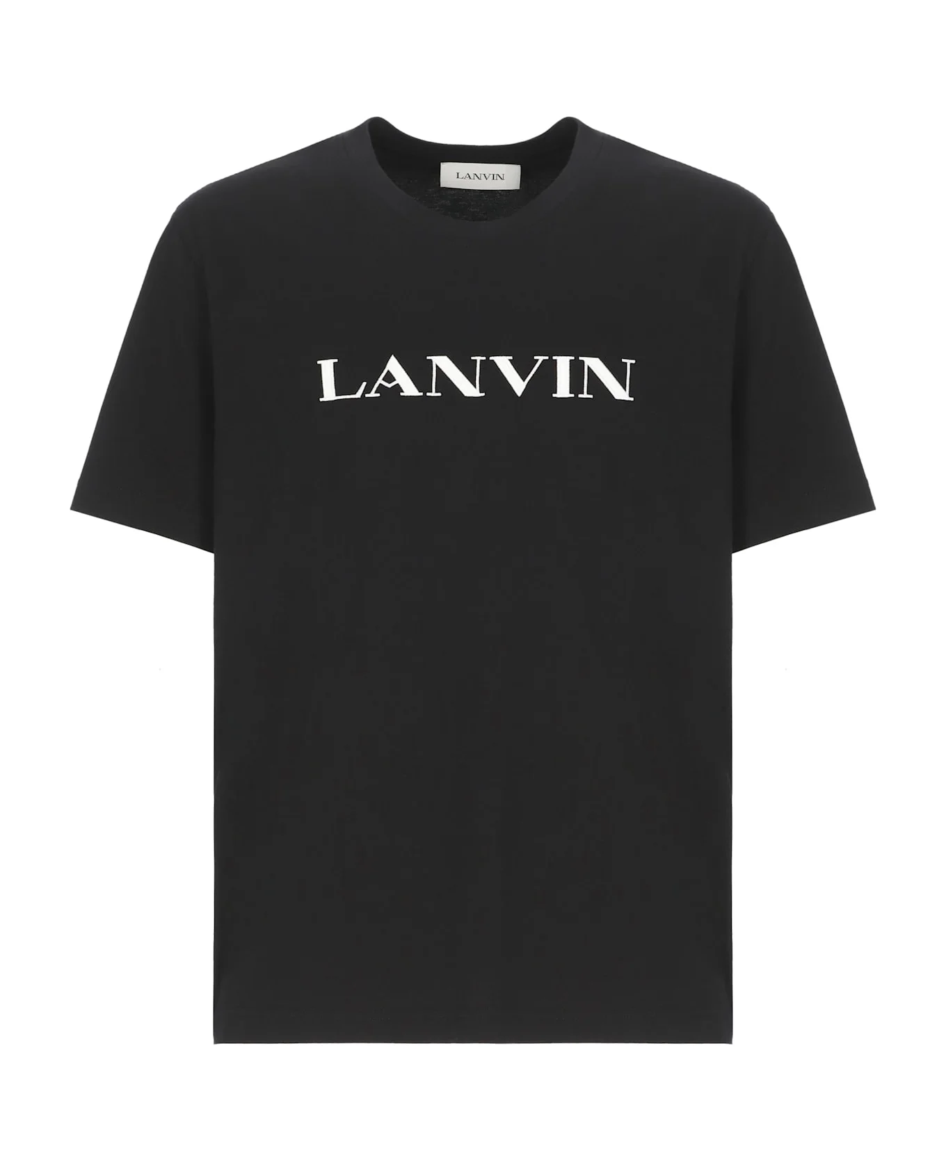 Black Cotton T-shirt - 1