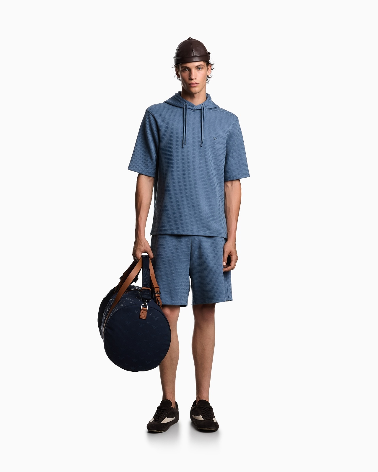 ASV LYOCELL-BLEND JACQUARD JERSEY HOODED SWEATSHIRT - 2