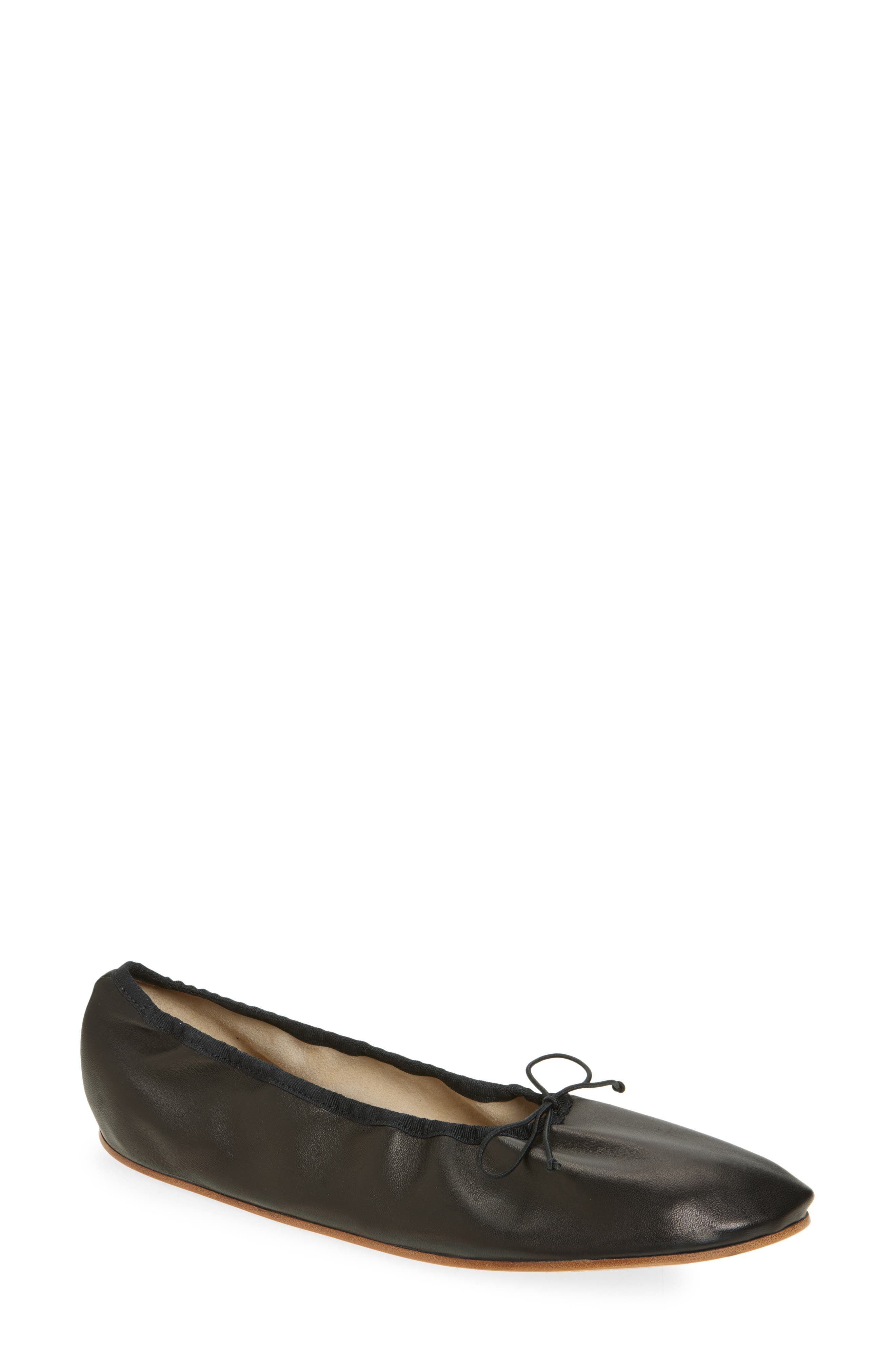 The Row Ballerina Flat in Black at Nordstrom - 1