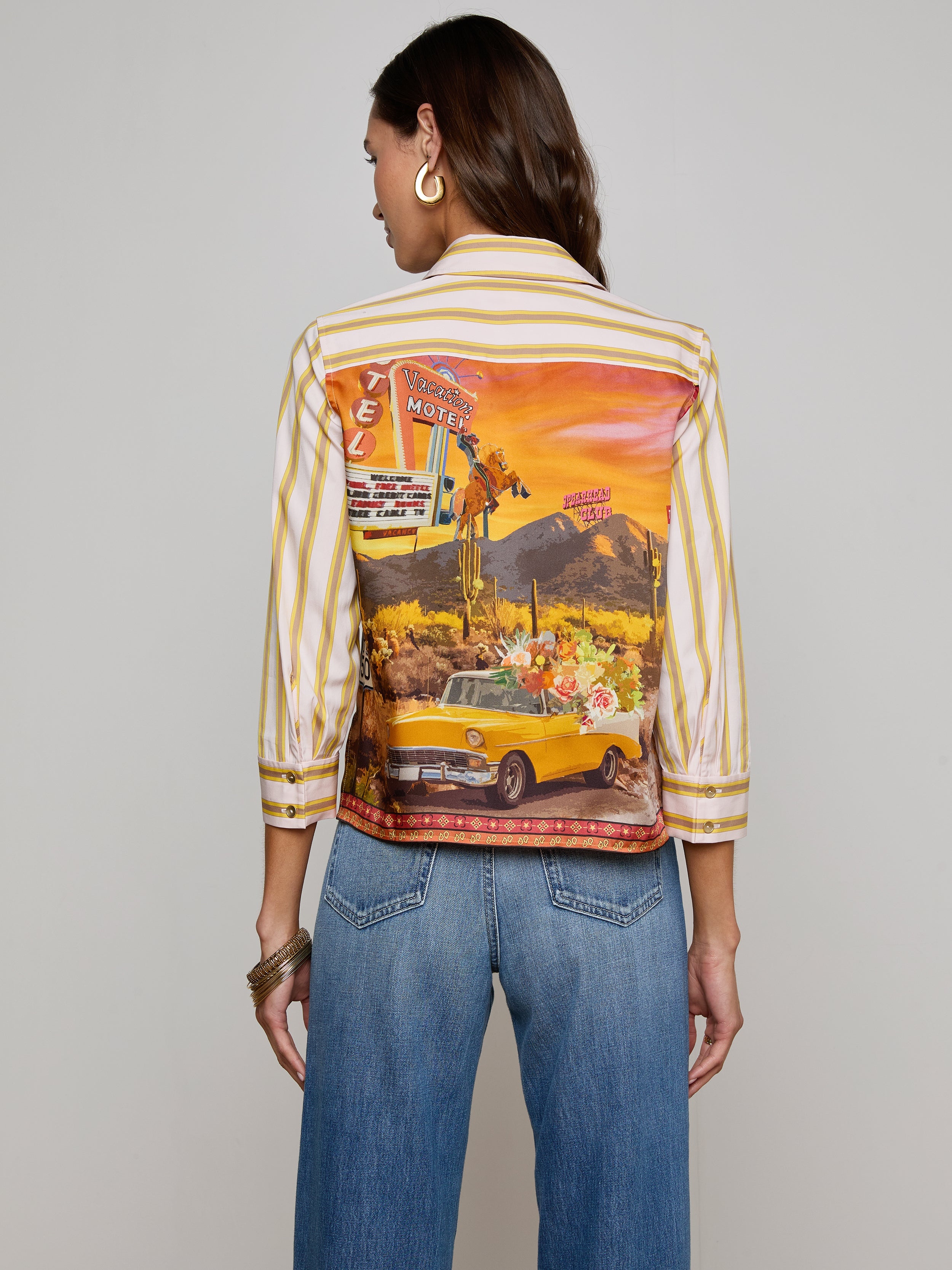 Fawn Desert Print Shirt - 3