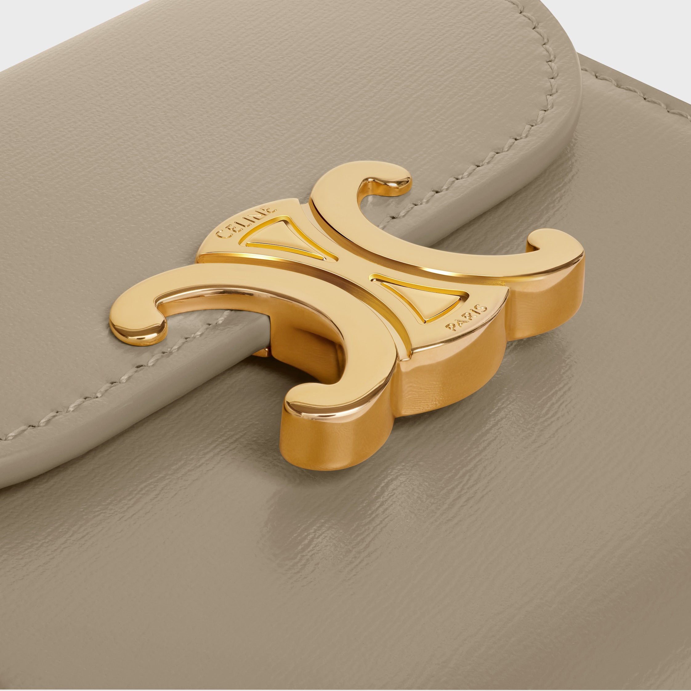 Small Flap Wallet TRIOMPHE IN Shiny calfskin - 5