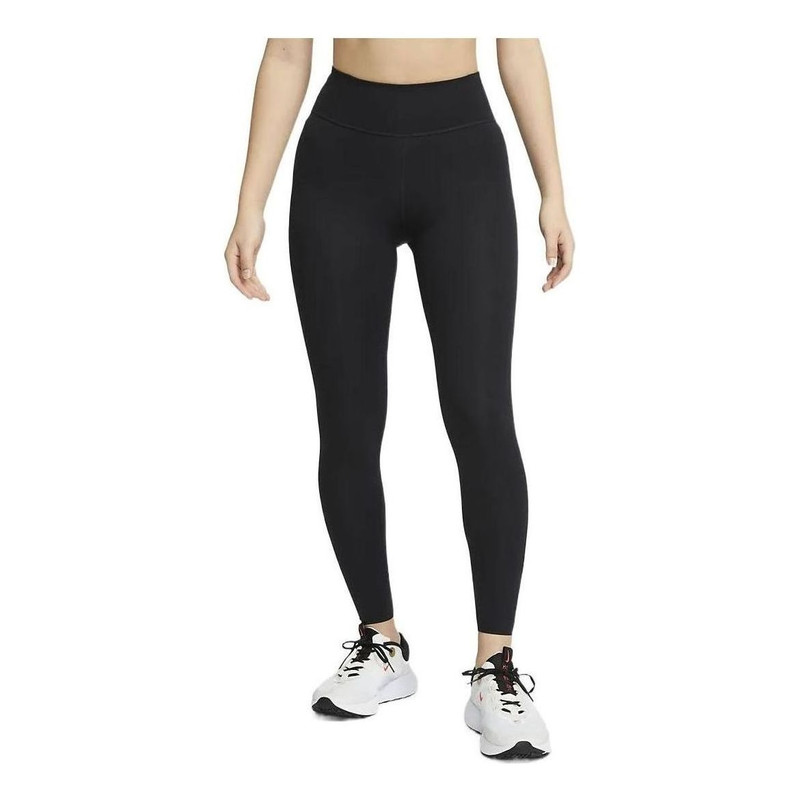 (WMNS) Nike One Luxe Mid-Rise Pocket Leggings 'Black' AT3099-010 - 1