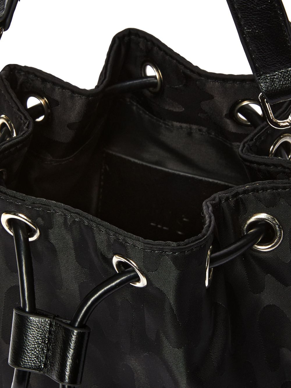 logo-lettering bucket bag - 6