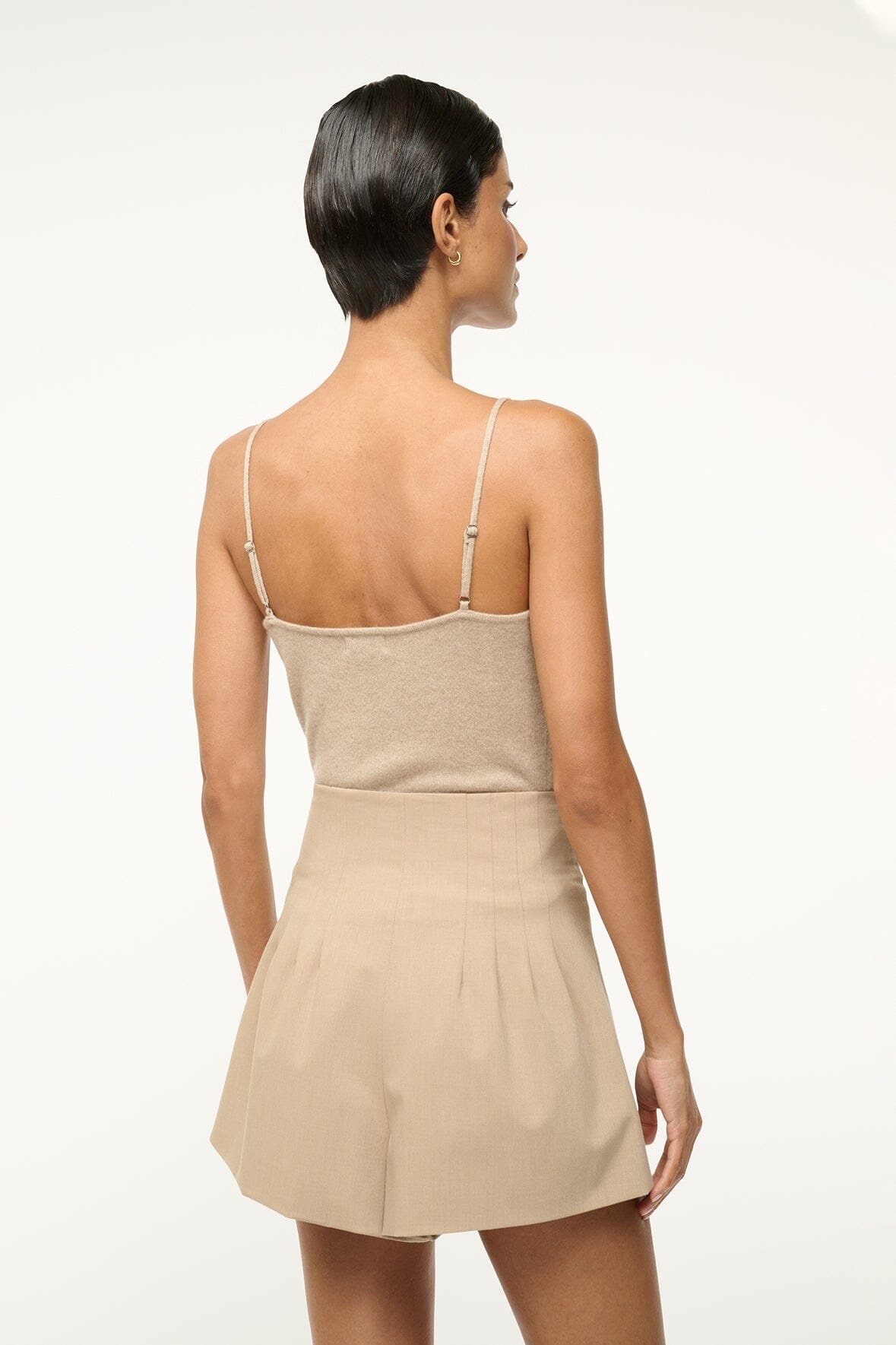STAUD EMERSON CASHMERE TANK STONE - 5