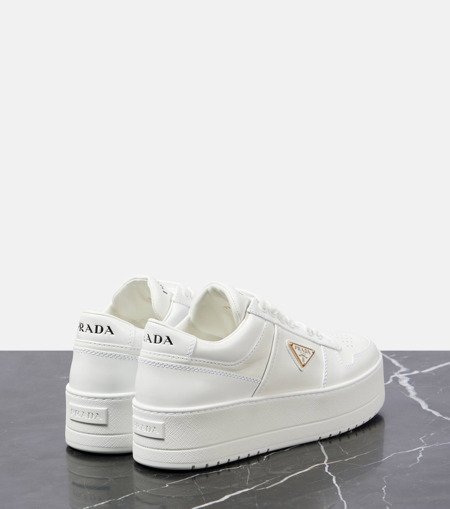 Downtown Bold leather platform sneakers - 3