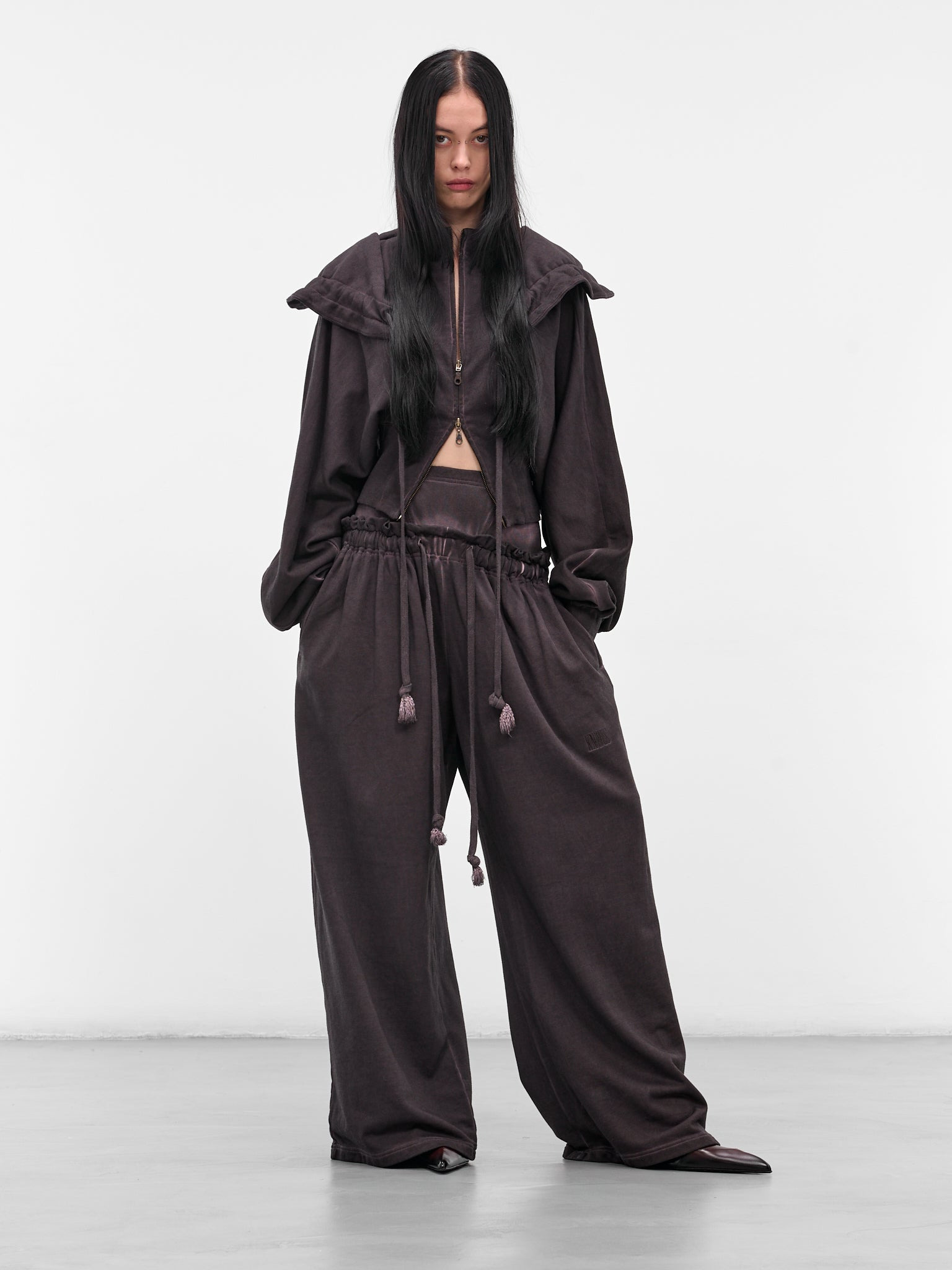 Espresso Layered Haze Sweatpants - 6