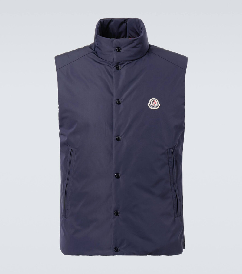 Logo down vest 1