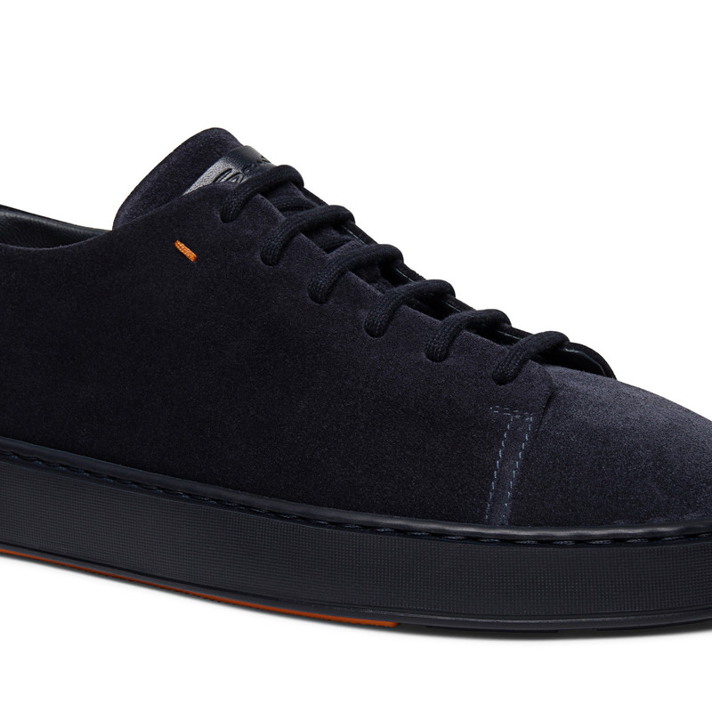 Men’s blue suede sneaker 5