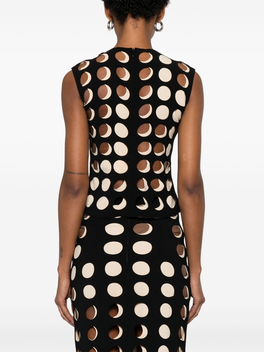 Layered Holes top - 4