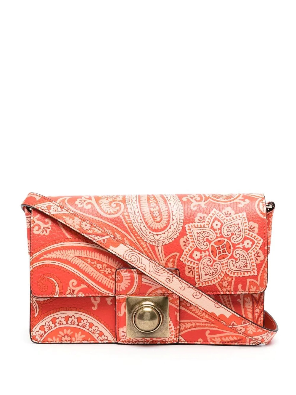 paisley-print shoulder bag - 1