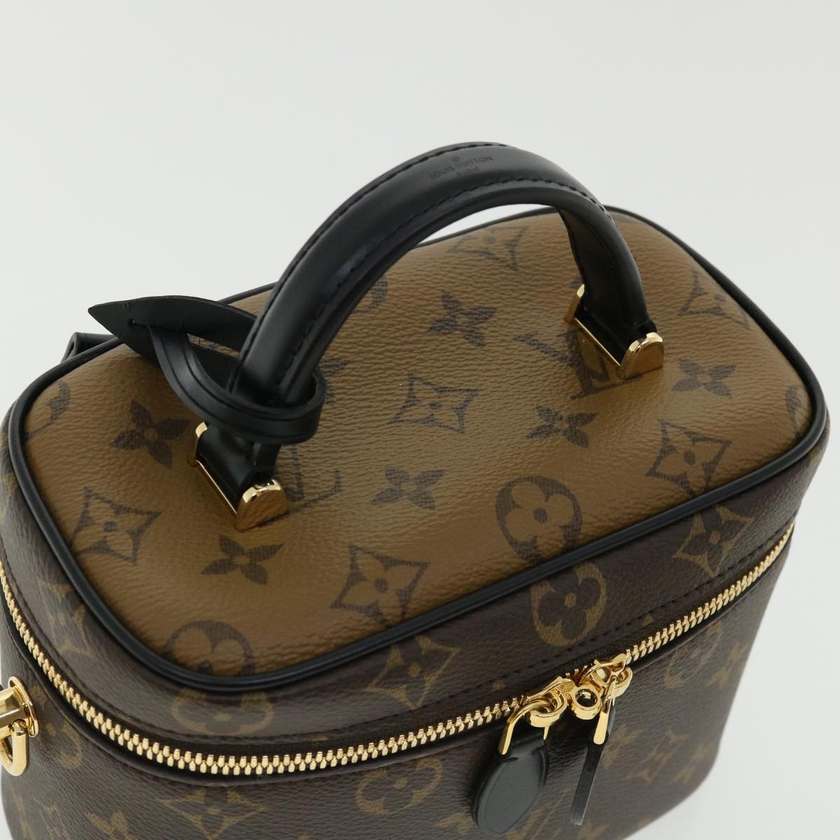 LOUIS VUITTON Monogram Reverse Vanity Nvpm Hand Bag M45165 - 6