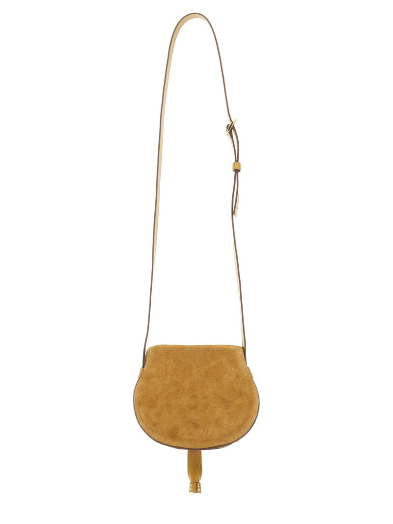 Chloé SMALL SUEDE "SADDLE MARCIE" BAG outlook