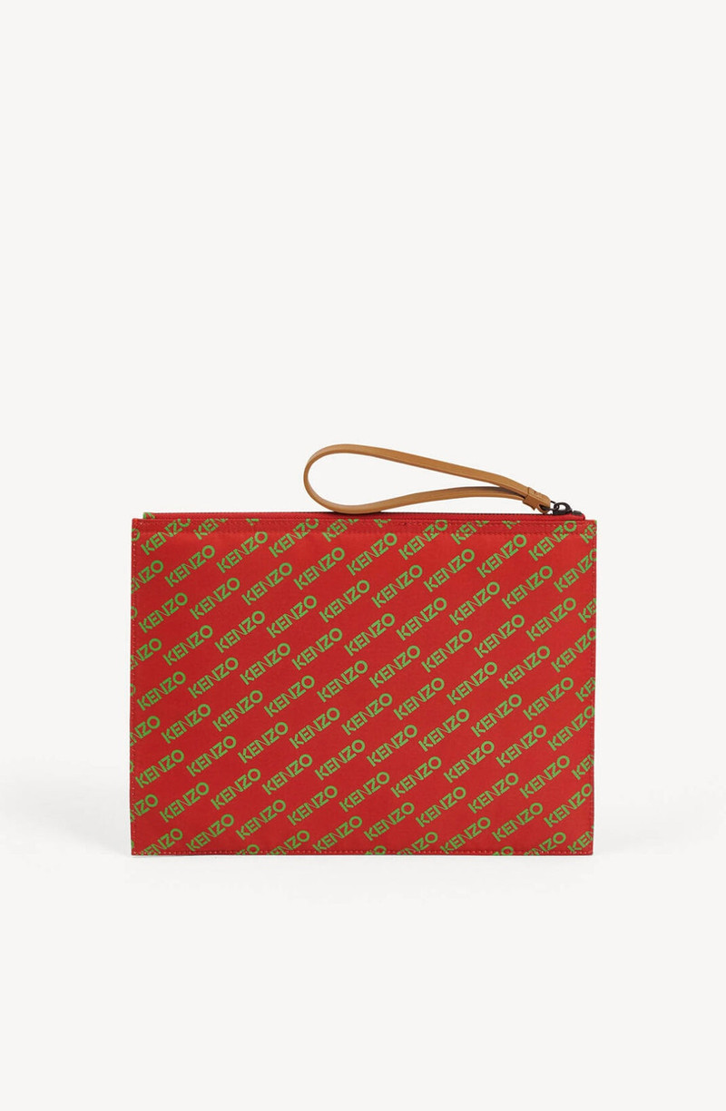 KENZO Sport Monogram large clutch bag outlook