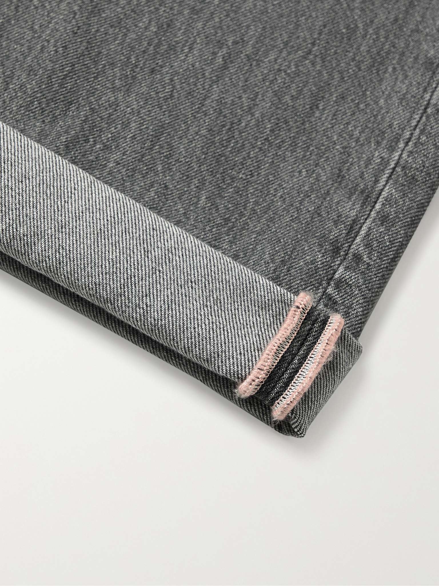 Washed Selvedge Jeans - 6