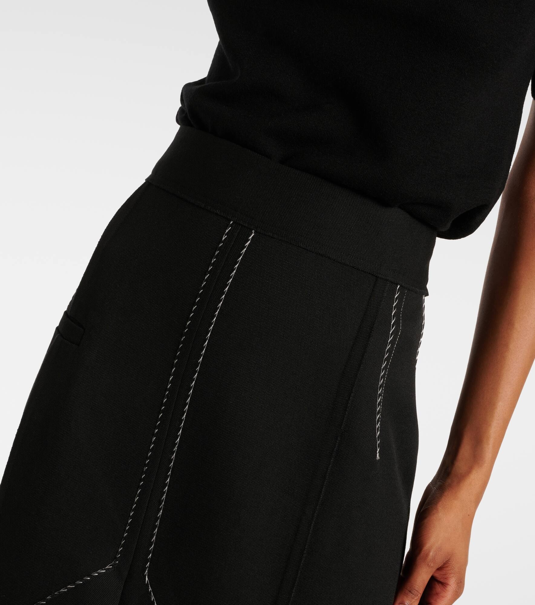 Low-rise maxi skirt - 4