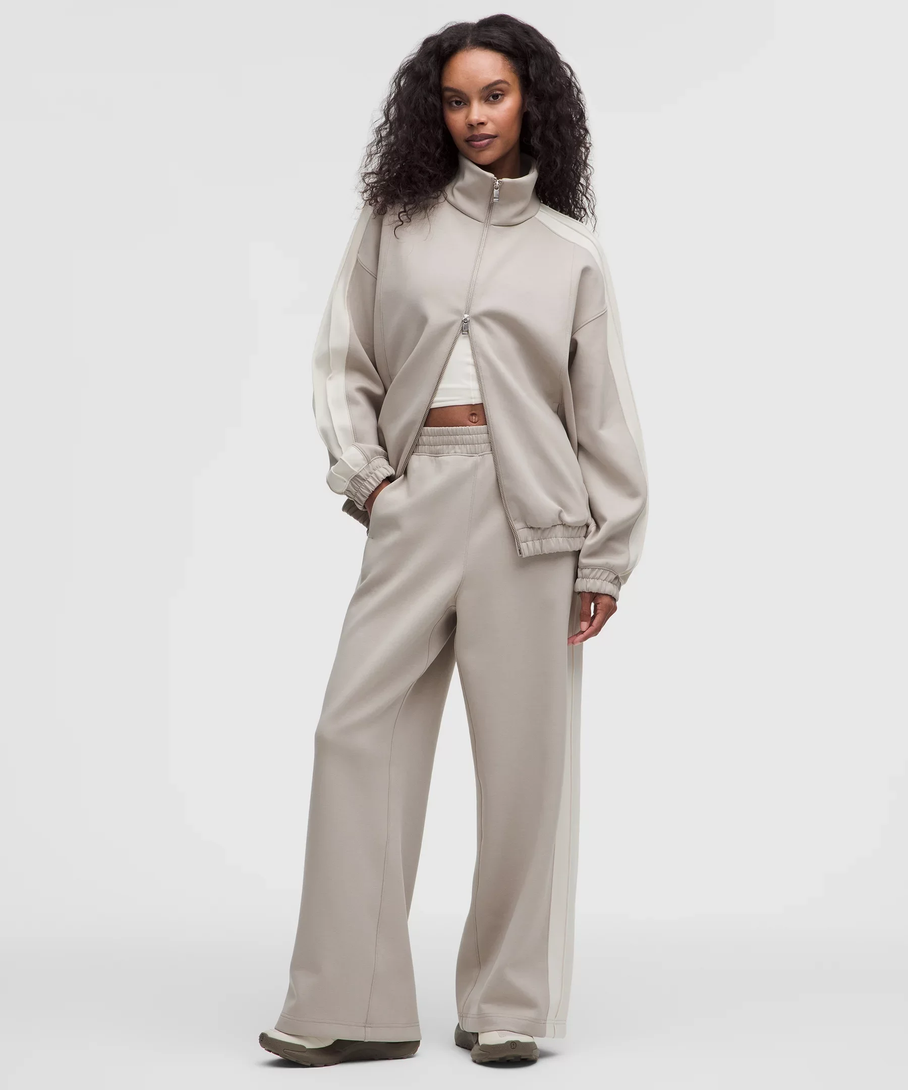 Double-Knit High-Rise Pant - 1