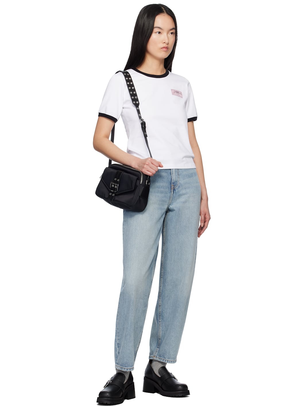 White Heavy Cotton Small T-shirt - 4
