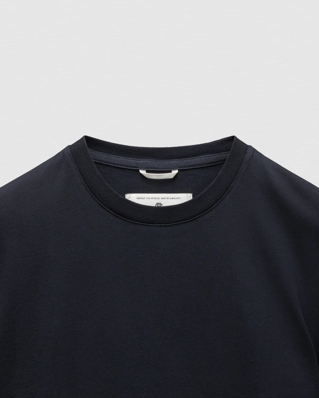 Midweight Jersey Standard T-Shirt Navy - 2