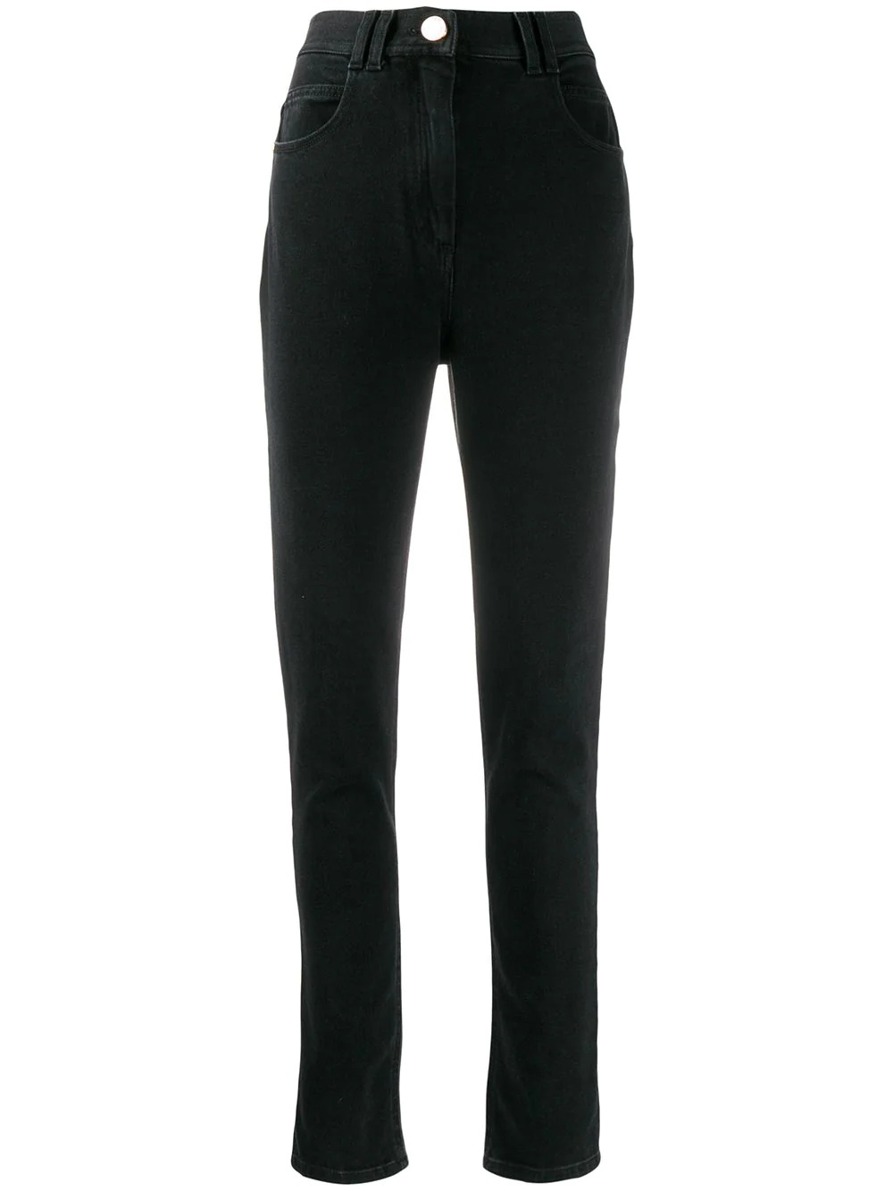 high-rise skinny jeans - 1