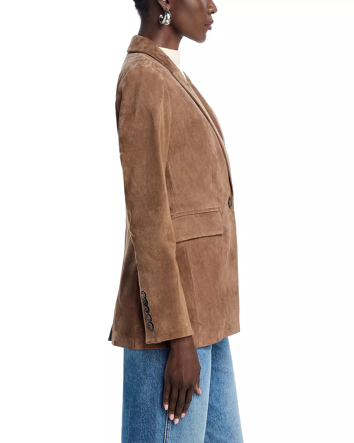 Duane Suede Dickey Jacket - 4