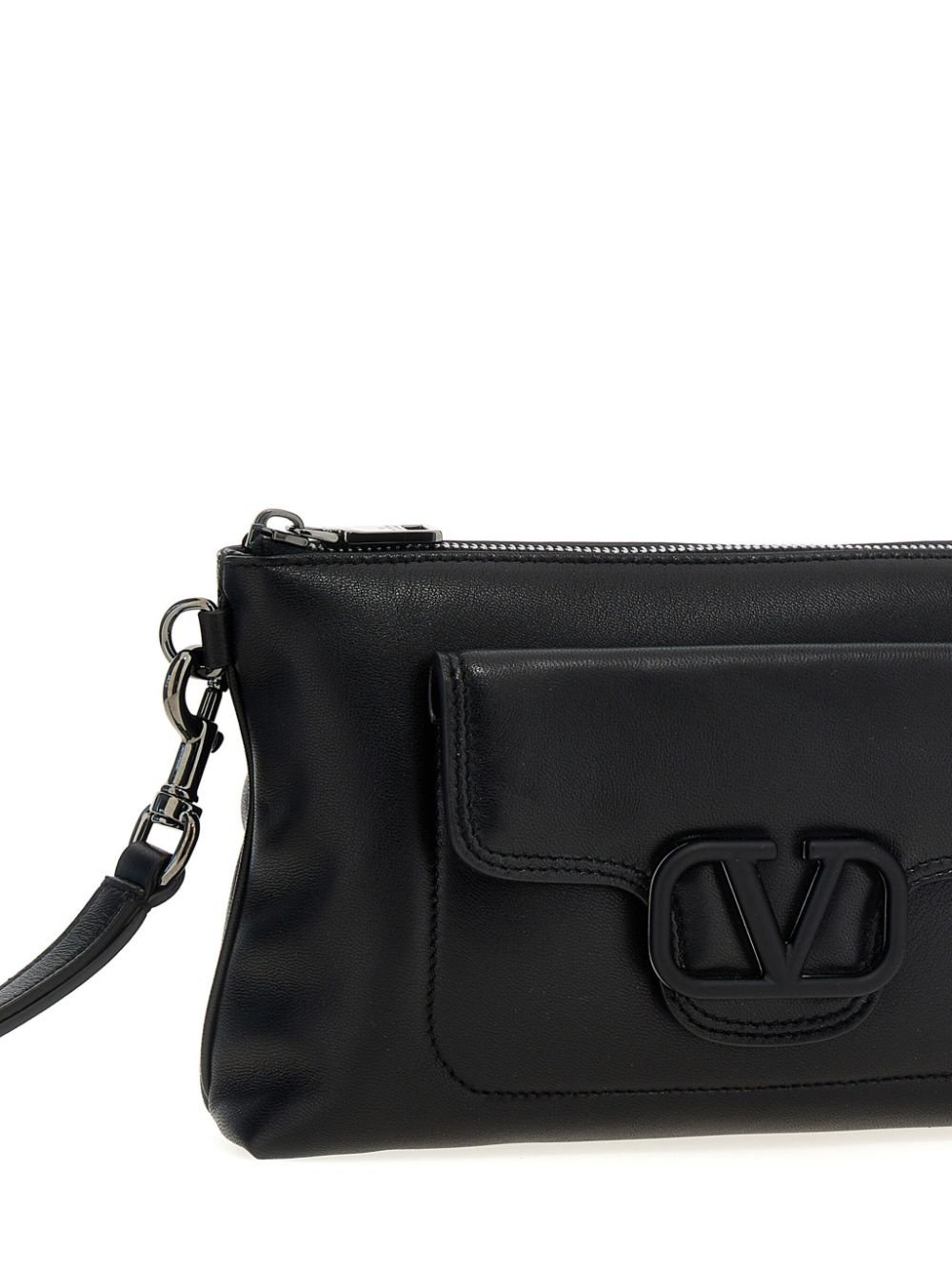 VLogo clutch bag - 3