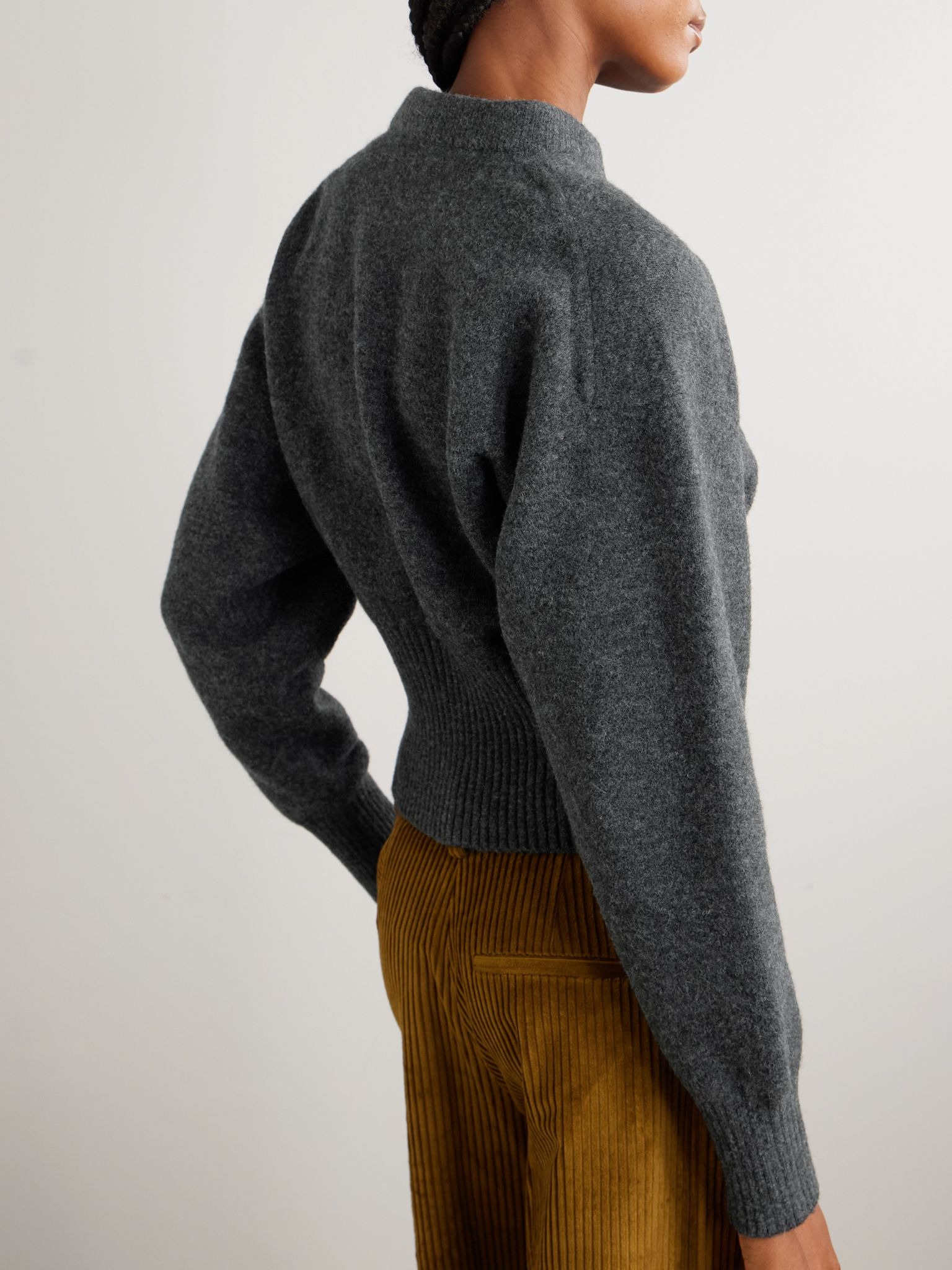 Randi knitted sweater Dark gray - 4