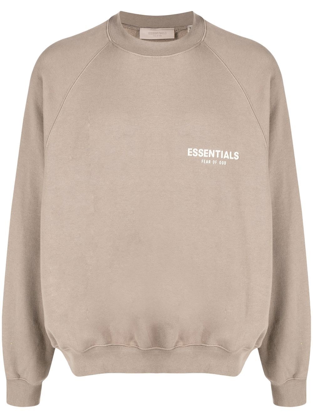 crew-neck logo sweatshirt - 1