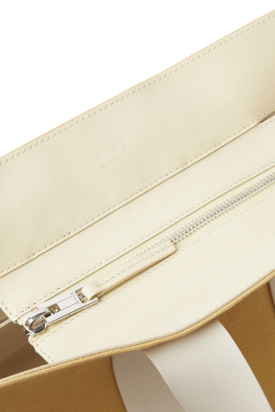 SUNNEI PARALLELEPIPEDO BAG / zabaione & cream | REVERSIBLE
