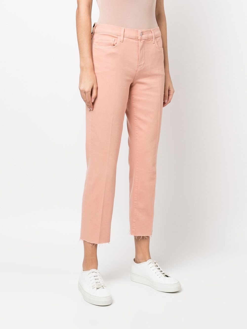 low-waist cropped jeans - 3