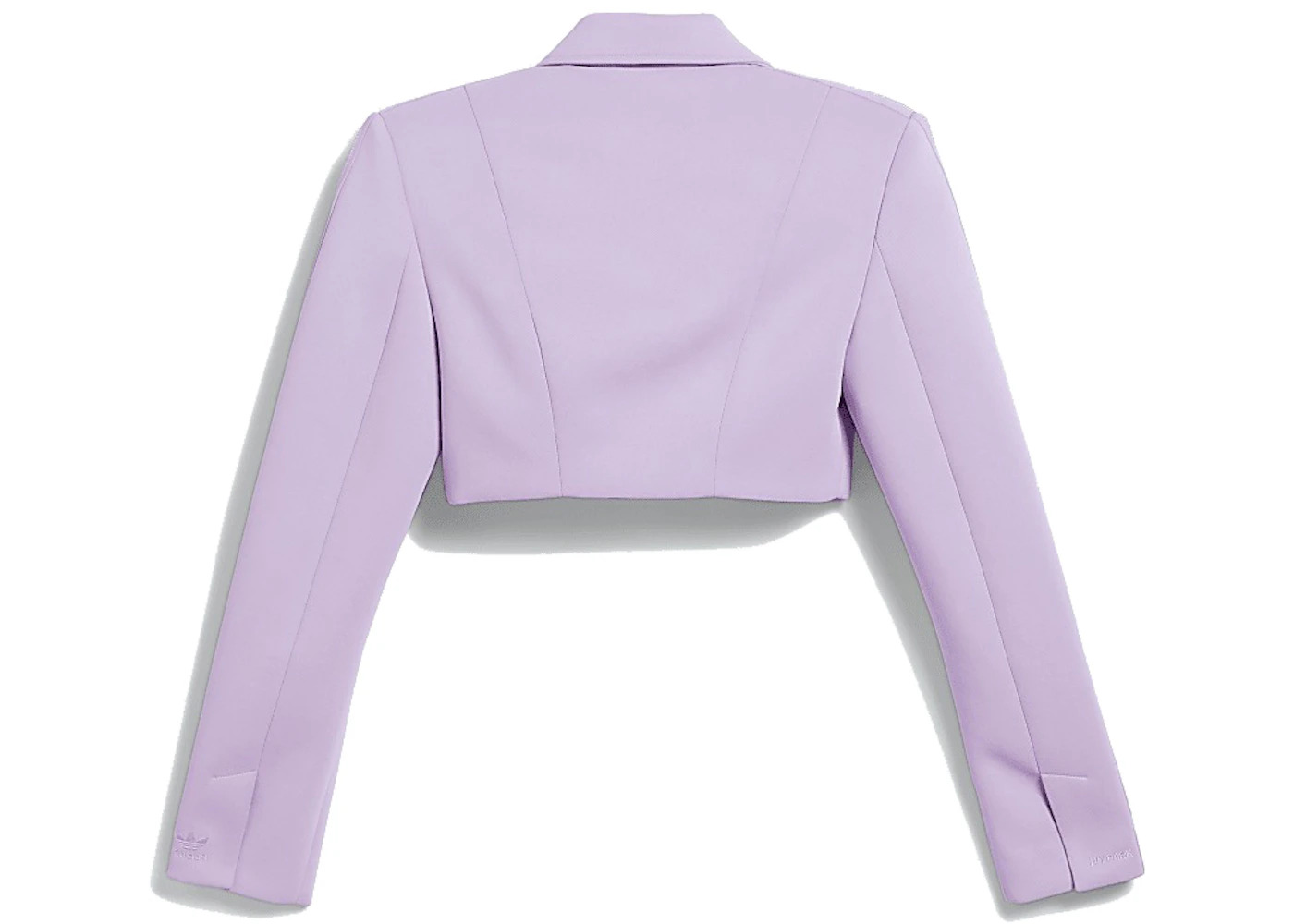 adidas Ivy Park Cropped Suit Jacket Purple Glow - 2