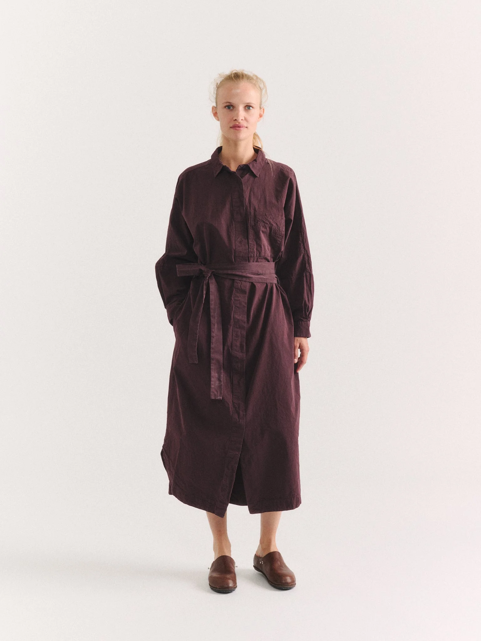 WAGA LS DRESS - PAPER COT - EBONY - 1