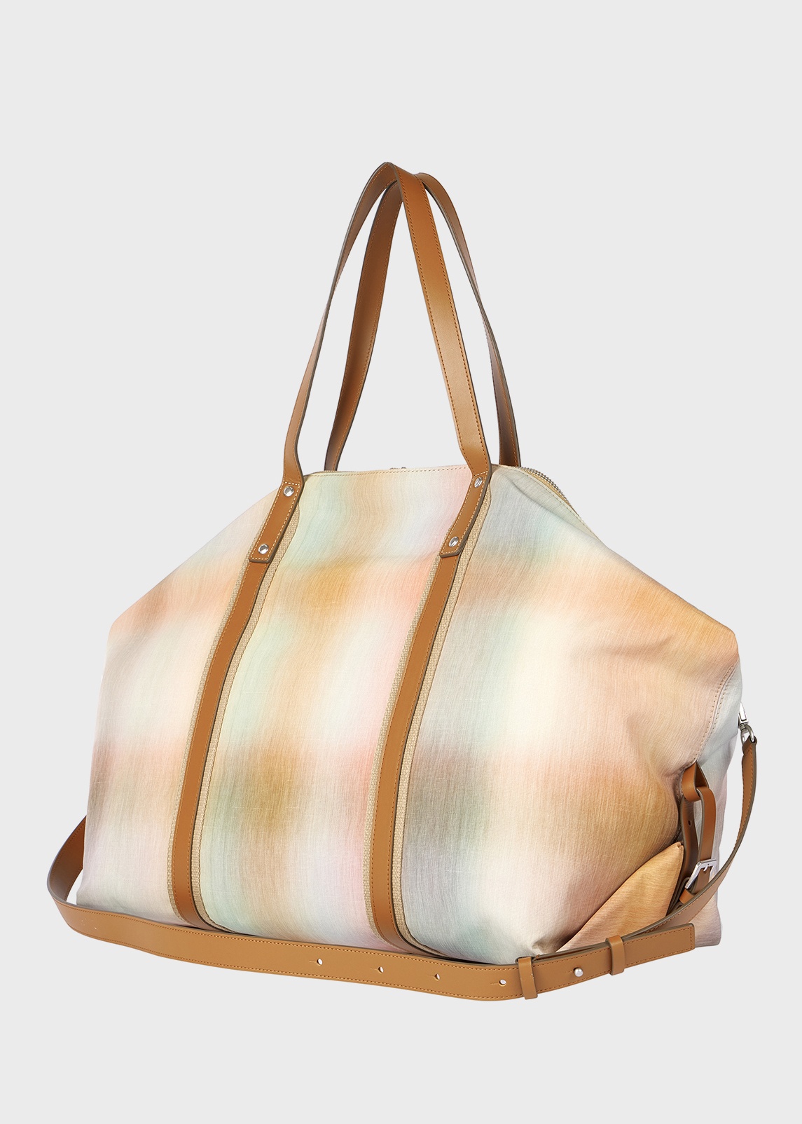 'Smith Check' Ombre Holdall - 3