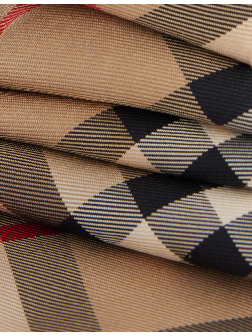 Manson check-print silk tie - 2
