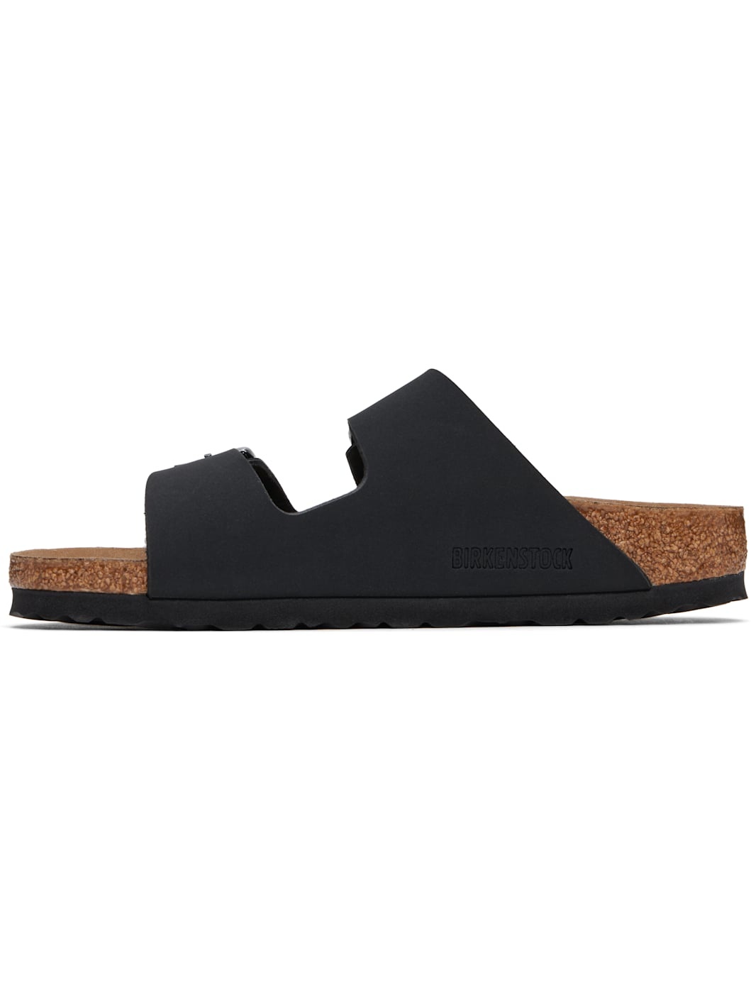 Black Narrow Arizona Vegan Sandals - 3