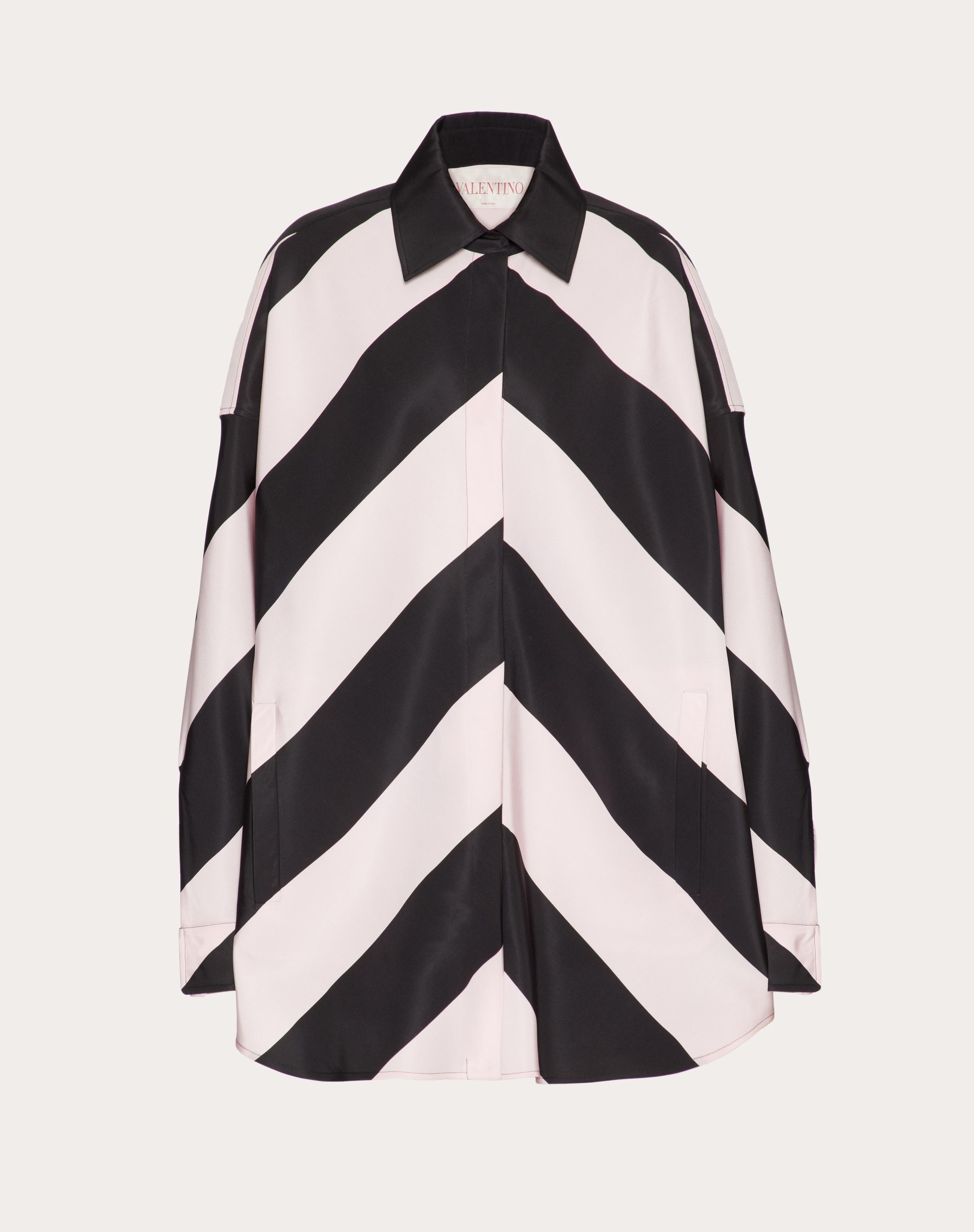 CABAN IN LARGE STRHYPE FAILLE - 1