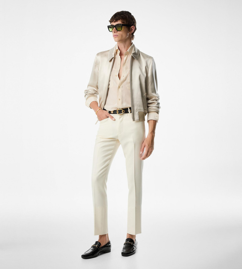 SILK SATIN REVERSIBLE BLOUSON 3