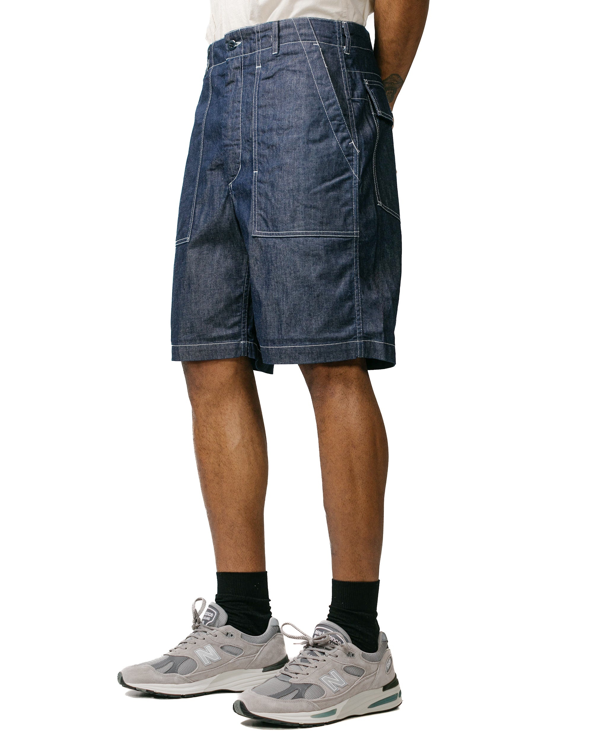 Fatigue Short Indigo 8oz Cone Denim - 2