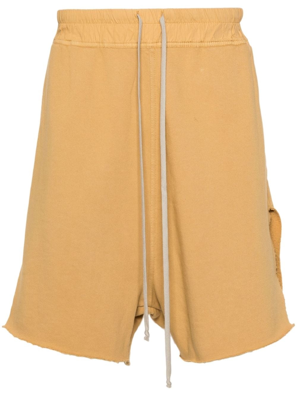 drop-crotch cotton shorts - 1